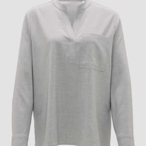OPUS Tunikabluse Fanell Grau Online Bestellen^Damen Blusen