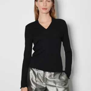OPUS V-Shirt Kalya Schwarz Online Bestellen^Damen Shirts