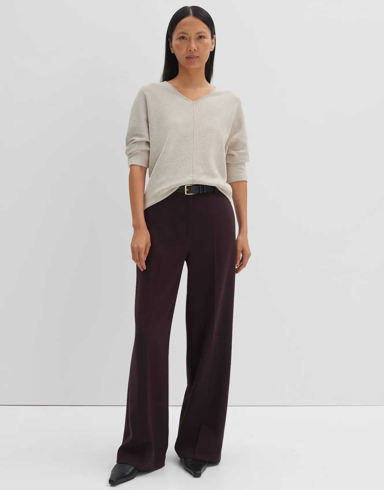 vshirt_kayoma_beige_online_bestellen_0.webp OPUS V-Shirt Kayoma Beige Online Bestellen^Damen Shirts