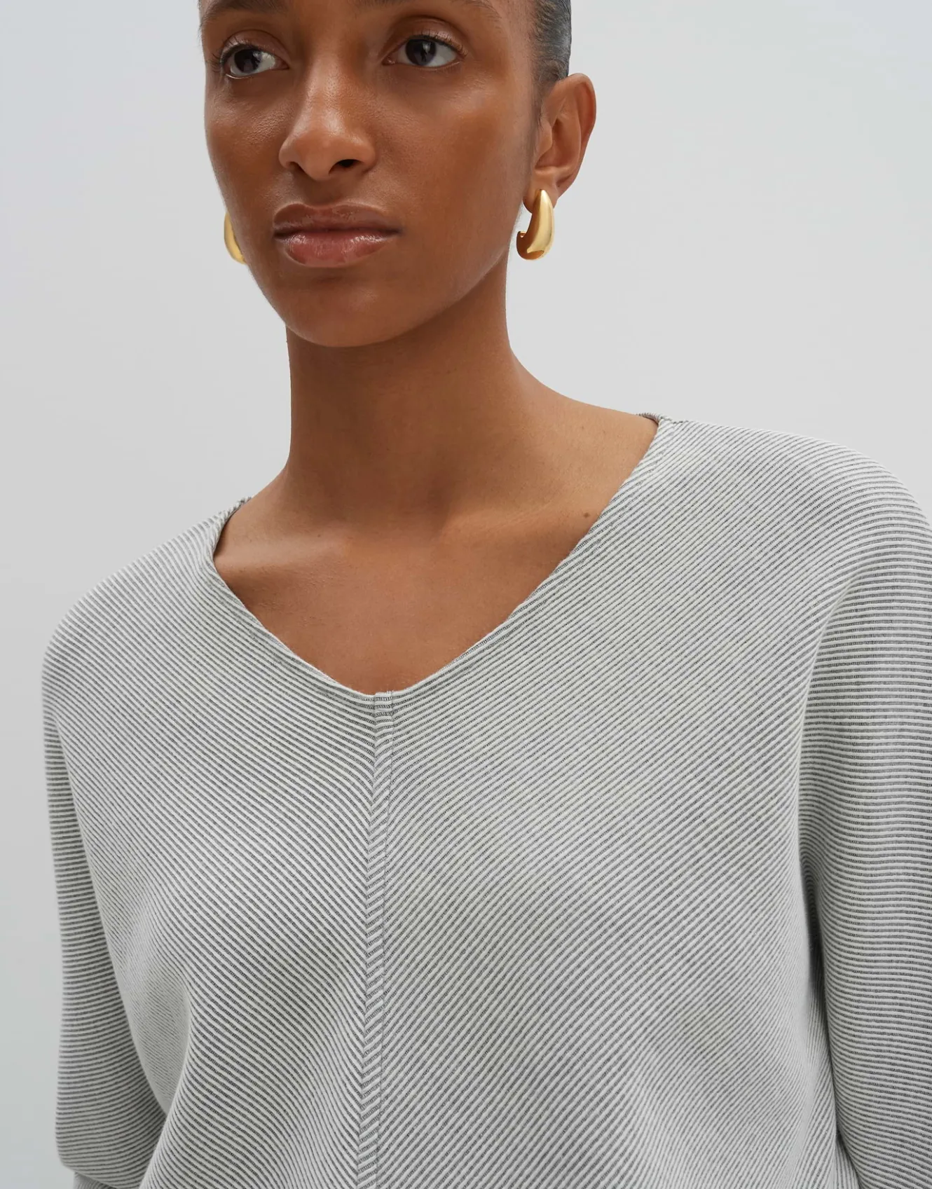 vshirt_kayoma_grau_online_bestellen_3.webp OPUS V-Shirt Kayoma Grau Online Bestellen^Damen Shirts