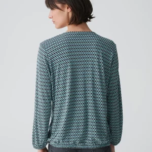 OPUS V-Shirt Sannah Tradition Blau Online Bestellen^Damen Shirts