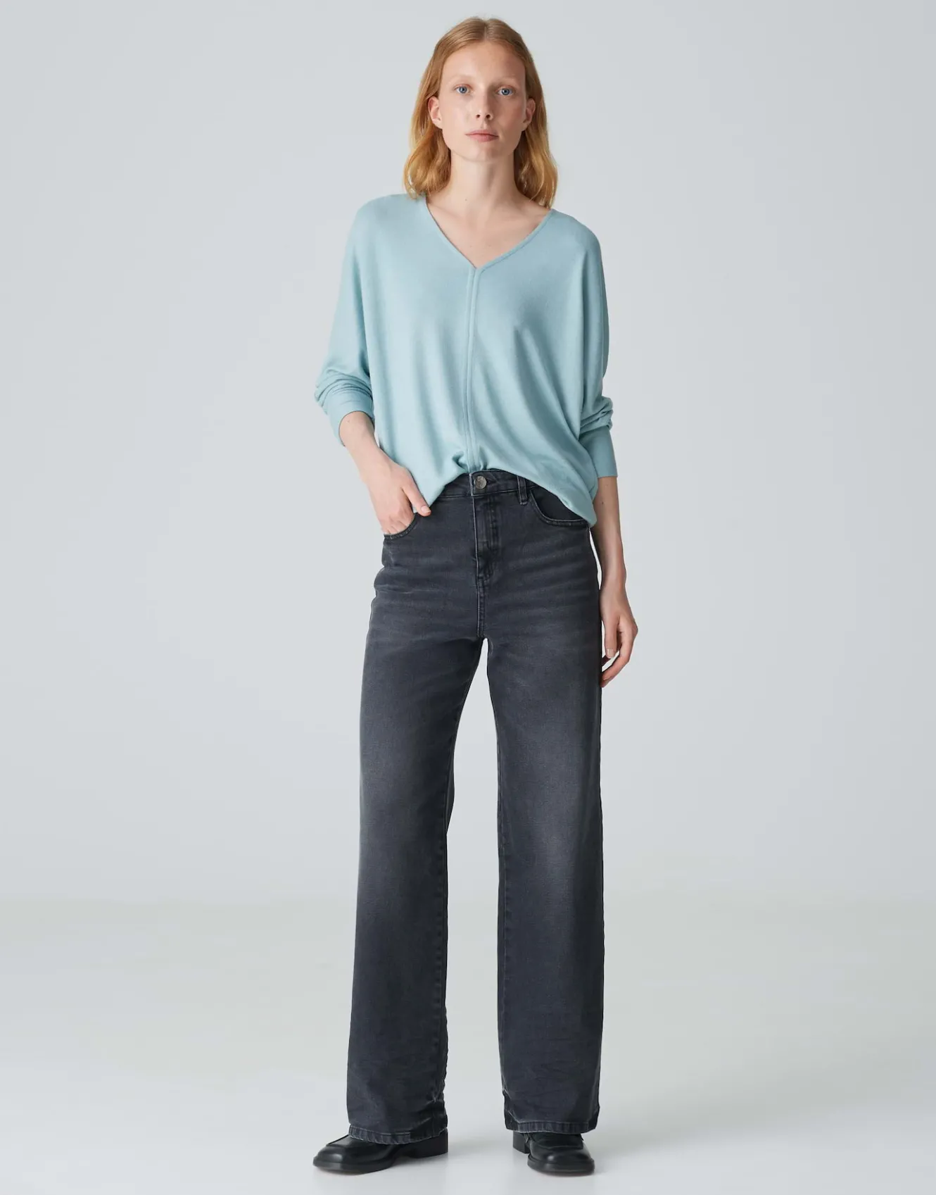 vshirt_silomon_blau_online_bestellen_0.webp OPUS V-Shirt Silomon Blau Online Bestellen^Damen Shirts