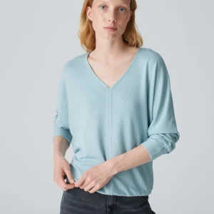 OPUS V-Shirt Silomon Blau Online Bestellen^Damen Shirts