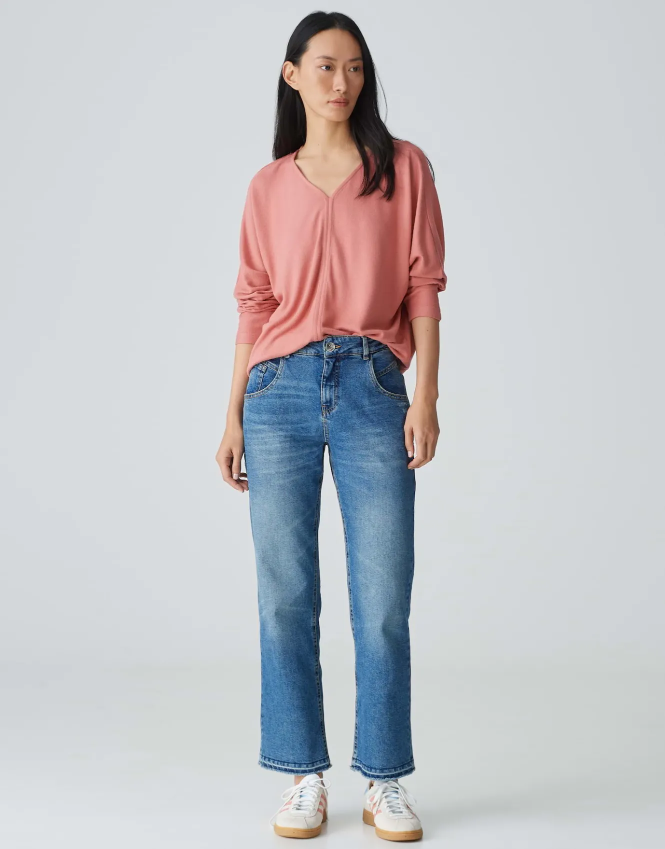 vshirt_silomon_ros_online_bestellen_0.webp OPUS V-Shirt Silomon Rosé Online Bestellen^Damen Shirts