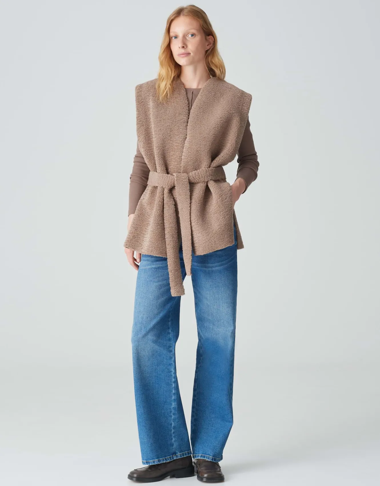 weste_asofta_cape_braun_online_bestellen_0.webp OPUS Weste Asofta Cape Braun Online Bestellen^Damen Blazer / Westen
