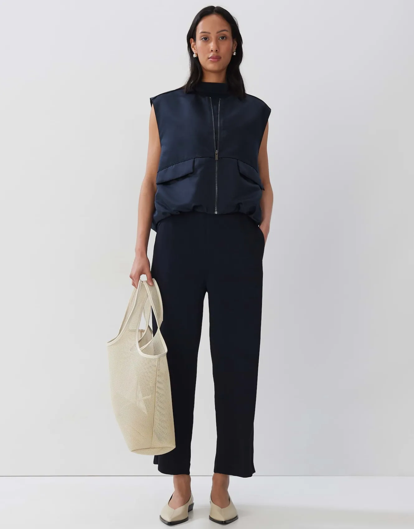 weste_noeevi_blau_online_bestellen_0.webp OPUS Weste Noeevi Blau Online Bestellen^Damen Blazer / Westen