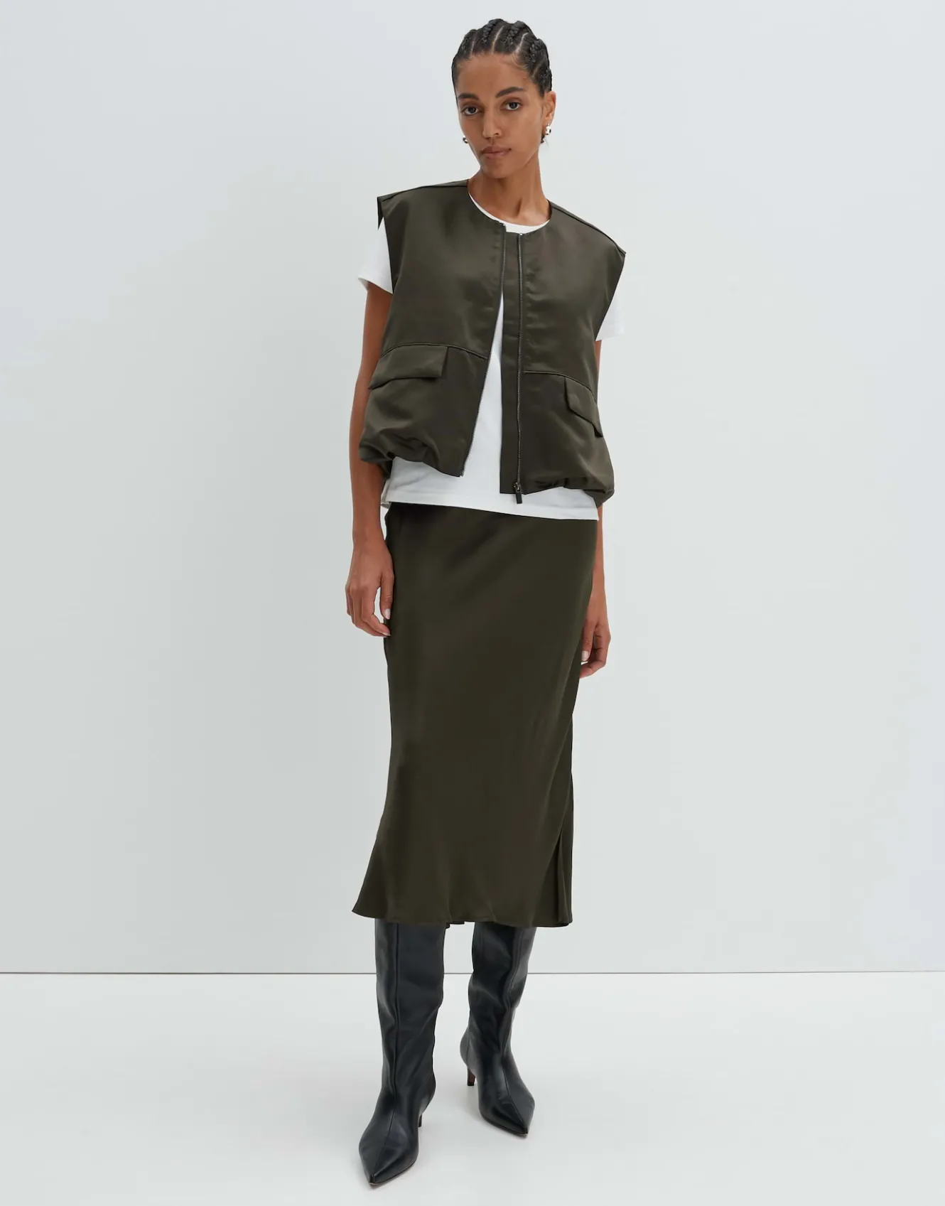 weste_noeevi_grn_online_bestellen_7.webp OPUS Weste Noeevi Grün Online Bestellen^Damen Blazer / Westen