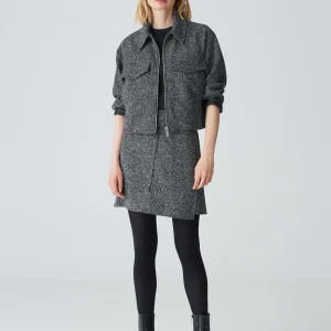 OPUS Wickelrock Roani Boucle Schwarz Online Bestellen^Damen Röcke