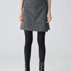 OPUS Wickelrock Roani Boucle Schwarz Online Bestellen^Damen Röcke