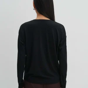 OPUS Wickelshirt Ketana Schwarz Online Bestellen^Damen Shirts