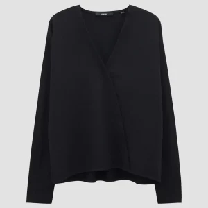 OPUS Wickelshirt Ketana Schwarz Online Bestellen^Damen Shirts