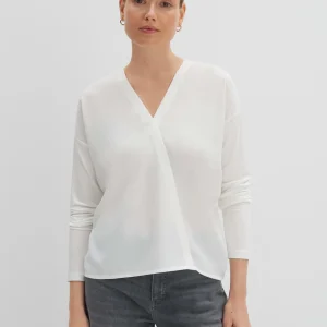 OPUS Wickelshirt Ketana Weiß Online Bestellen^Damen Shirts