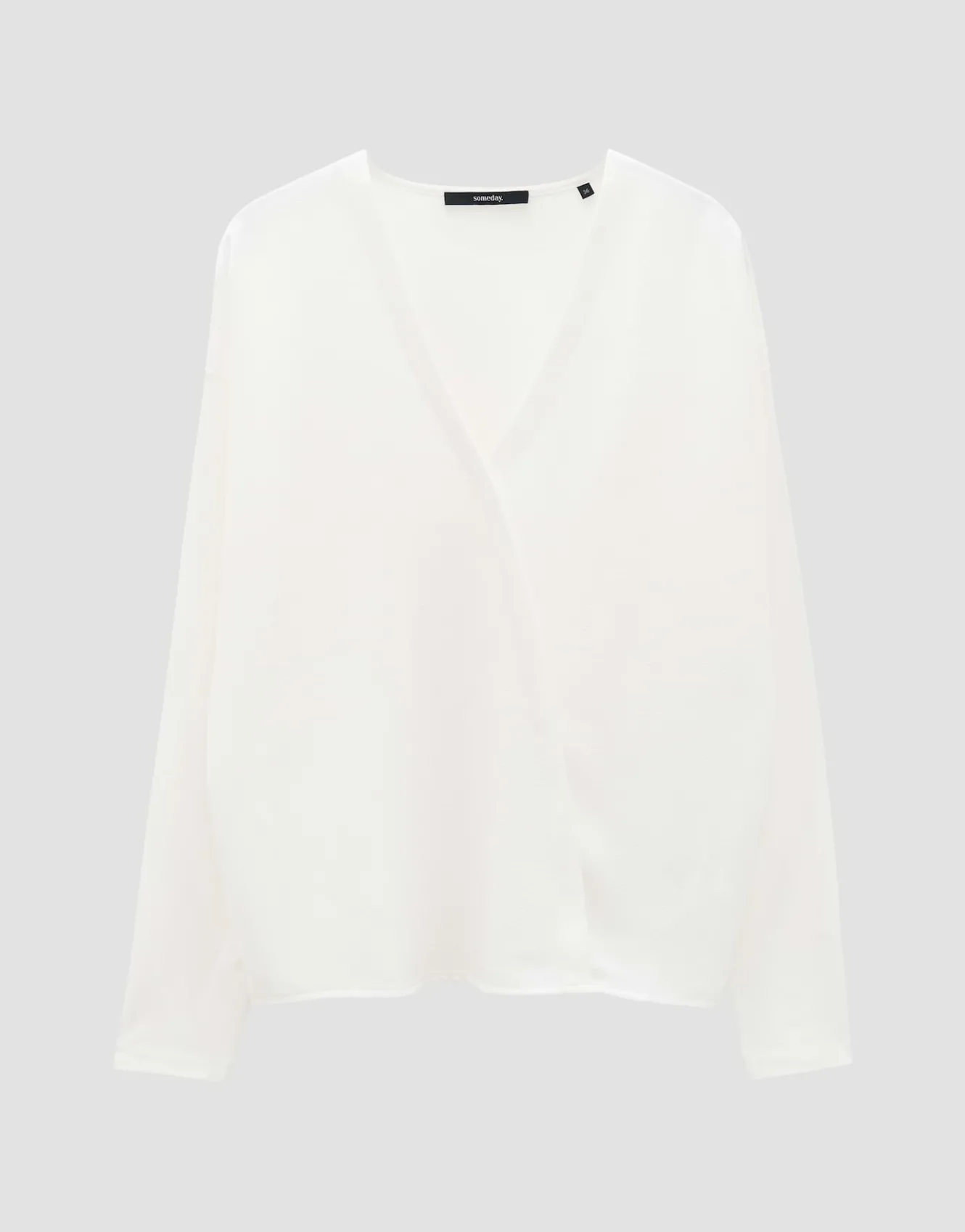 wickelshirt_ketana_wei_online_bestellen_5.webp OPUS Wickelshirt Ketana Weiß Online Bestellen^Damen Shirts