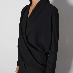 OPUS Wickelshirt Kyleen Schwarz Online Bestellen^Damen Shirts