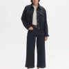 OPUS Wide Cropped Jeans Macona Blue Blau Online Bestellen^Damen Jeans