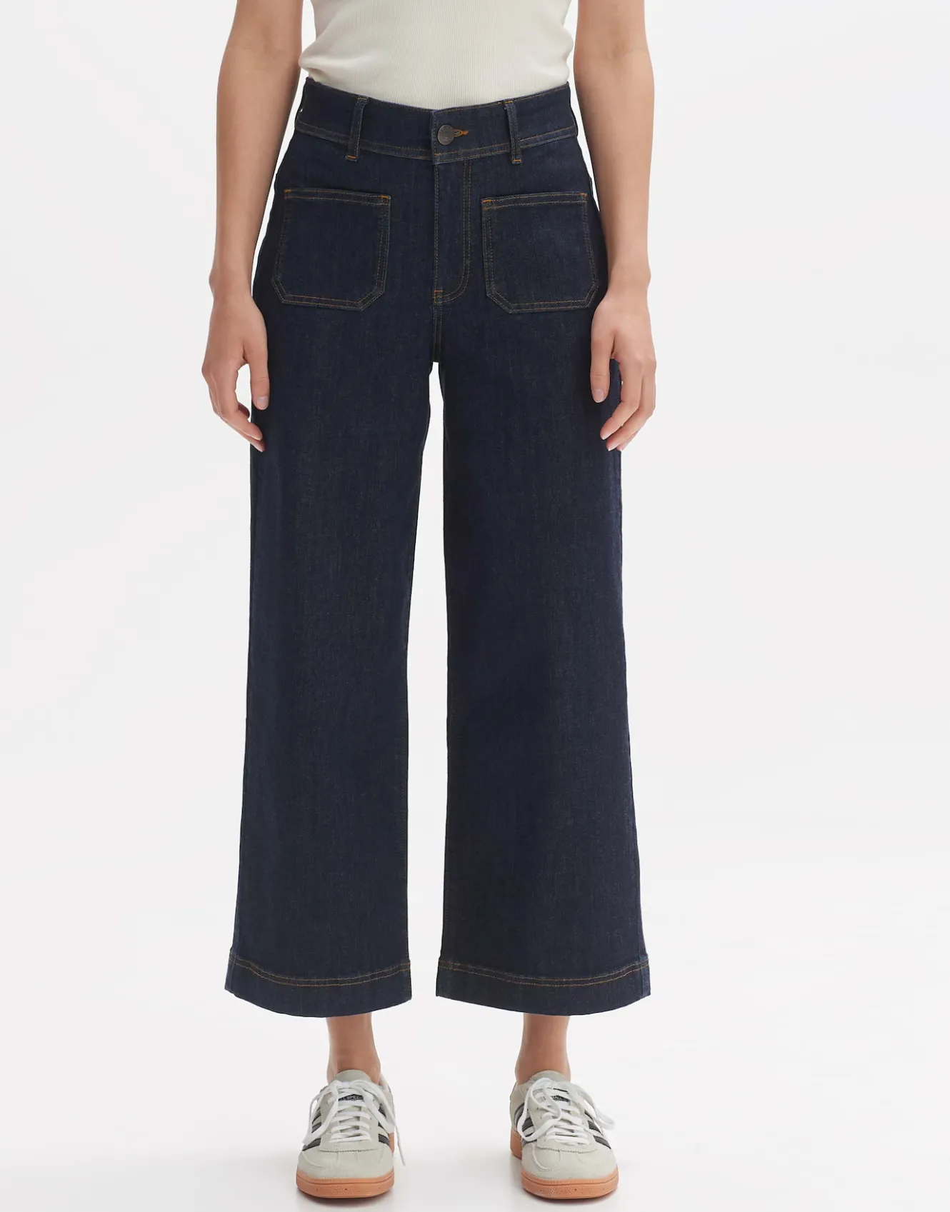 wide_cropped_jeans_macona_blue_blau_online_bestellen_1.webp OPUS Wide Cropped Jeans Macona Blue Blau Online Bestellen^Damen Jeans