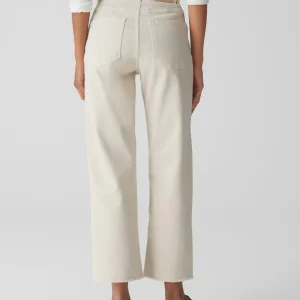 OPUS Wide Cropped Jeans Momito Color Beige Online Bestellen^Damen Jeans