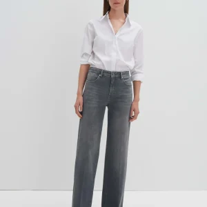 OPUS Wide Leg Jeans Cellma Iconic Grau Online Bestellen^Damen Jeans