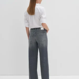 OPUS Wide Leg Jeans Cellma Iconic Grau Online Bestellen^Damen Jeans