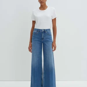 OPUS Wide Leg Jeans Cellma Palazzo Blau Online Bestellen^Damen Jeans