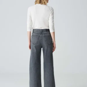 OPUS Wide Leg Jeans Marli Palazzo Grau Online Bestellen^Damen Jeans