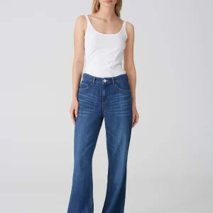 OPUS Wide Leg Jeans Maudea Blau Online Bestellen^Damen Jeans