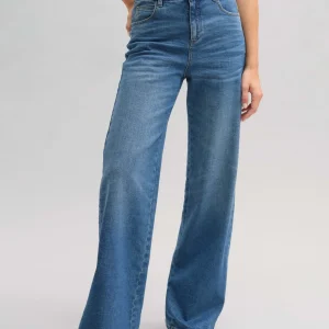 OPUS Wide Leg Jeans Mivy Blau Online Bestellen^Damen Jeans