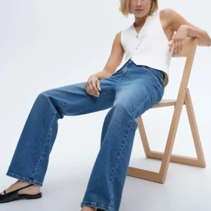 OPUS Wide Leg Jeans Mivy Blau Online Bestellen^Damen Jeans