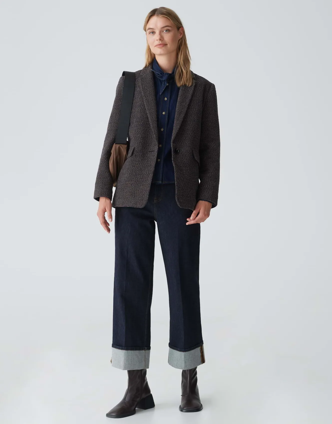 wollblazer_jendala_blau_online_bestellen_0.webp OPUS Wollblazer Jendala Blau Online Bestellen^Damen Blazer / Westen