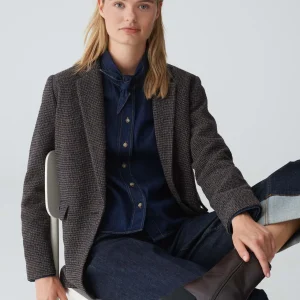 OPUS Wollblazer Jendala Blau Online Bestellen^Damen Blazer / Westen