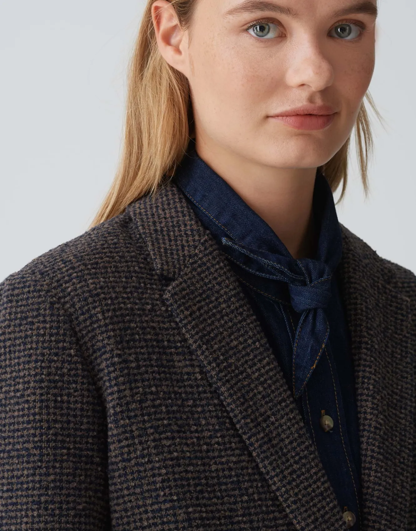 wollblazer_jendala_blau_online_bestellen_4.webp OPUS Wollblazer Jendala Blau Online Bestellen^Damen Blazer / Westen