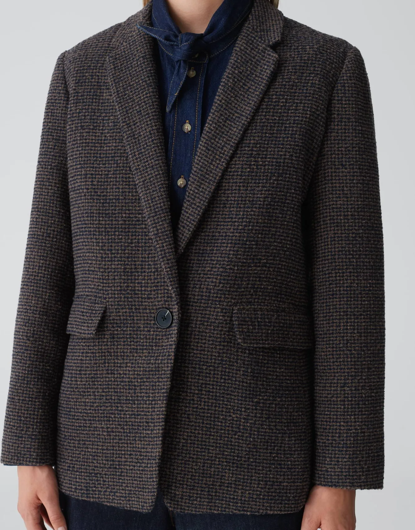 wollblazer_jendala_blau_online_bestellen_5.webp OPUS Wollblazer Jendala Blau Online Bestellen^Damen Blazer / Westen